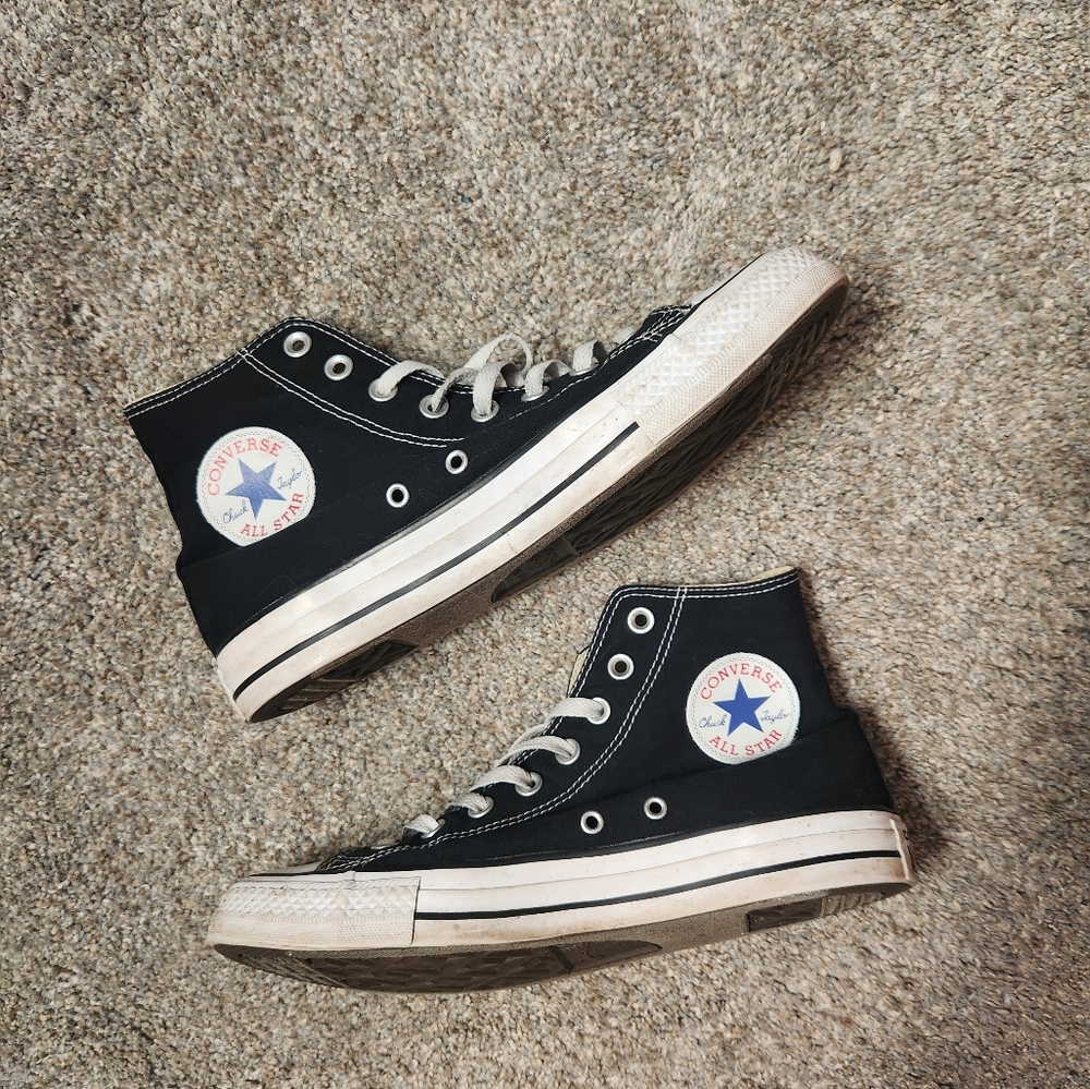 Black High Top Converse